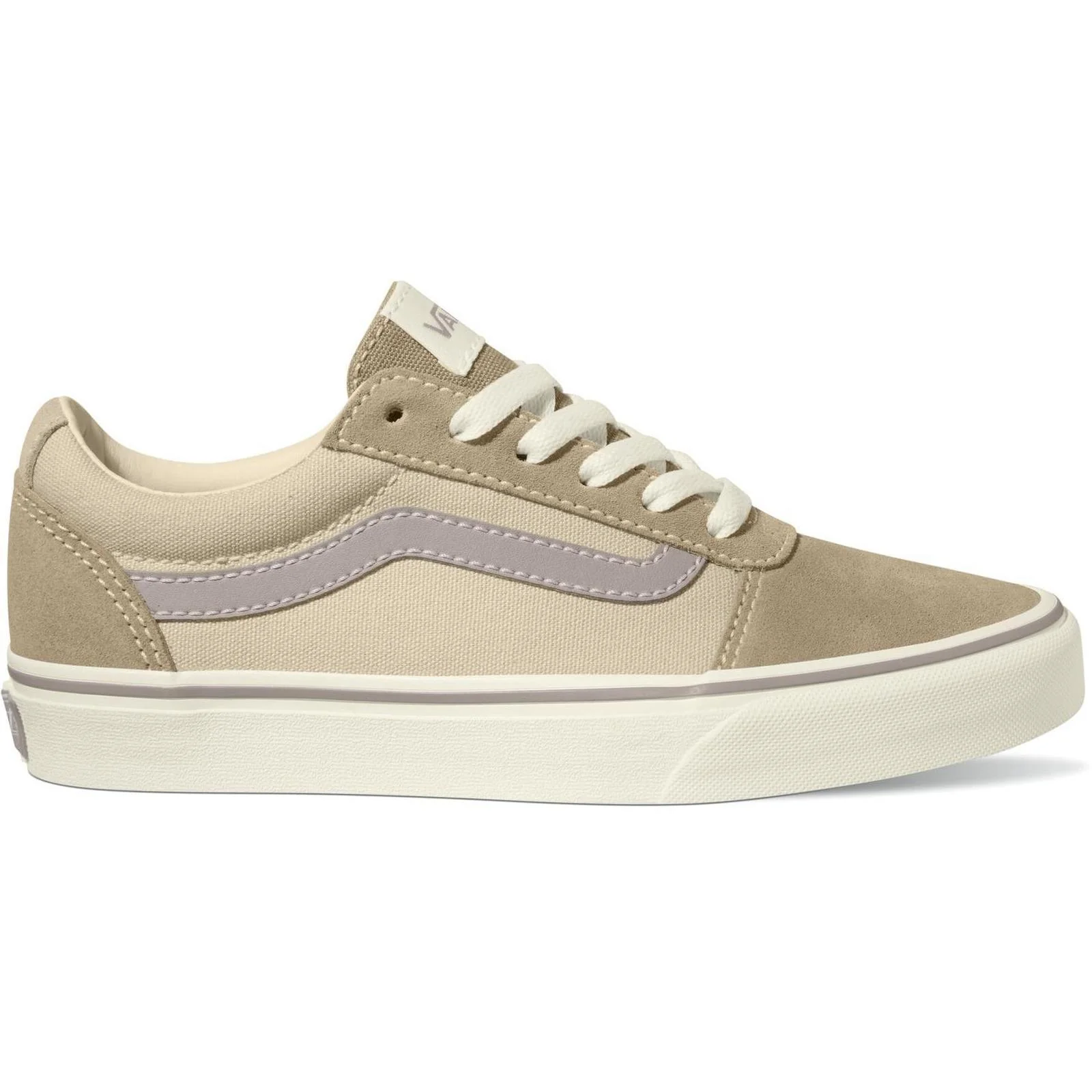 Vans Womens Ward Low Rise Suede Canvas Trainers - Image 6