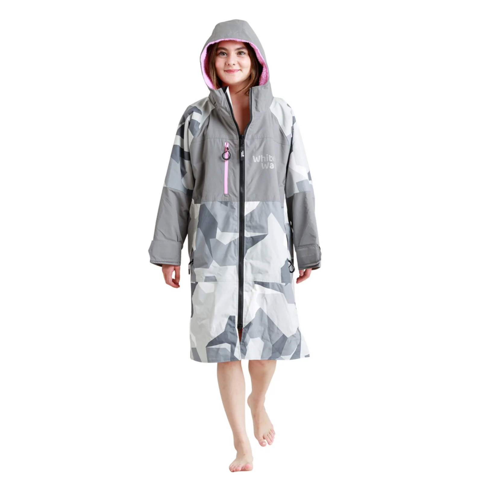 White Water Kids Hard Shell Waterproof Changing Robe - Image 6